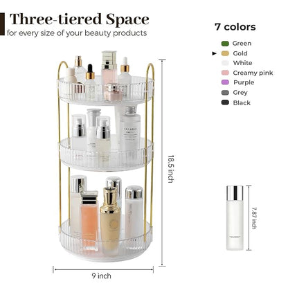 Aveniee Rotating Makeup Organizer - Image 3