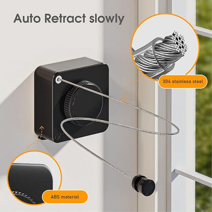 Retractable Heavy Duty Clothesline - Image 4