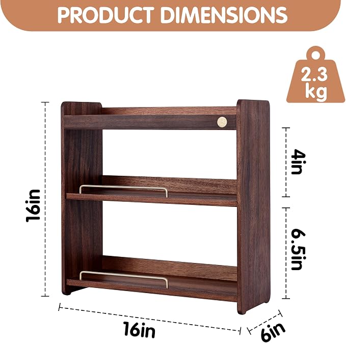 Coffee Mug Holder Wooden Cup Rack Mug Display Shelf Coffee Cup Holder - Image 6