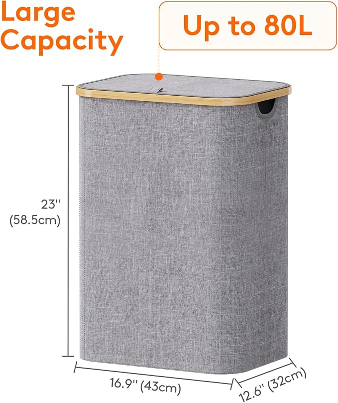 Lifewit 80L Laundry Basket - Image 4
