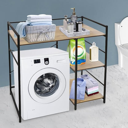 3 Tier Washing Machine Shelf, Over The Washer and Dryer Storage Shelves Space by Unknown