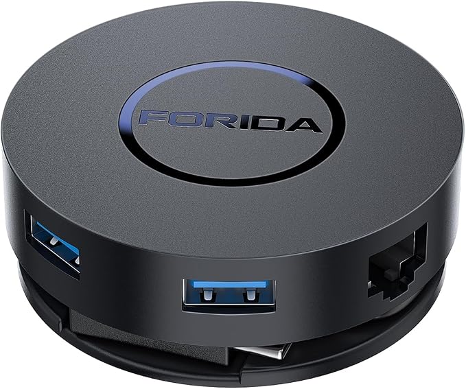 Mini USB C Docking Station Dual HDMI Monitor FORIDA USB C to USB Dock Hub by FORIDA-Besttecforusbhubdockingstation