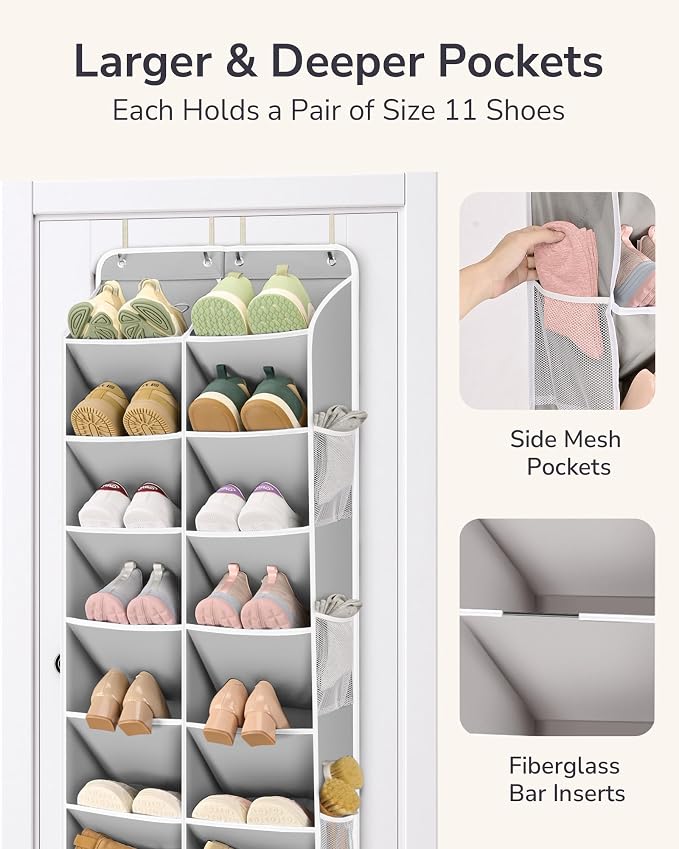 ULG Over The Door Shoe Organizer - Image 3