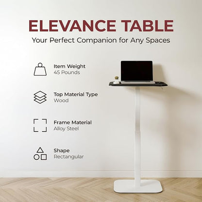 Ergohome™ ELEVANCE Table™ Height Adjustable Side Table - Image 6