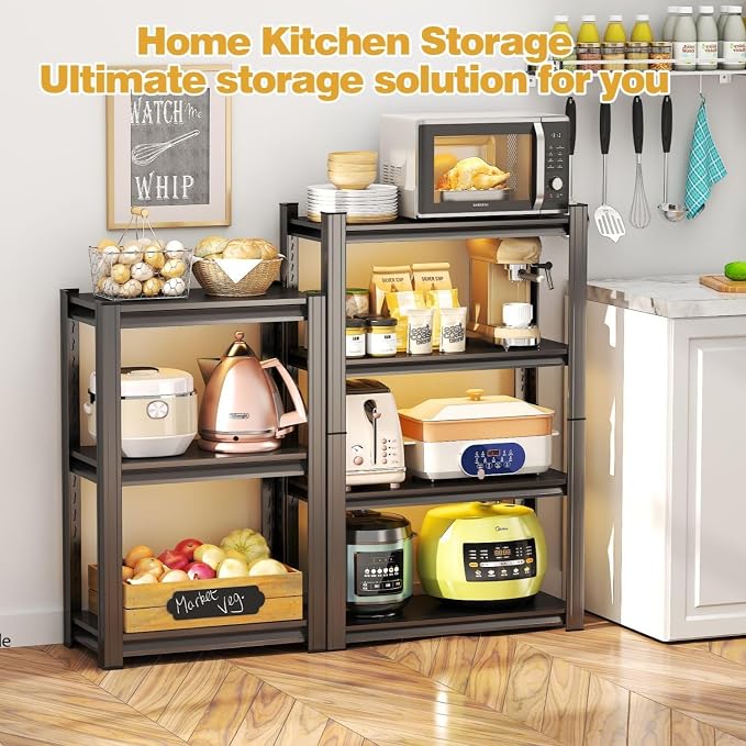 Garage Storage Shelves, 5 Tier Shelving Unit, 40 inch Wide, 18” Deep, 78” Tall - Image 5