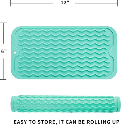 Silicone Dish Drying Mat for Multiple Usage, Easy clean, Eco-friendly, - Image 2