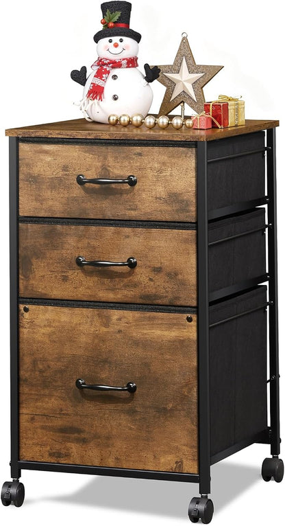 DEVAISE Mobile File Cabinet, Rolling Printer Stand by DEVAISE