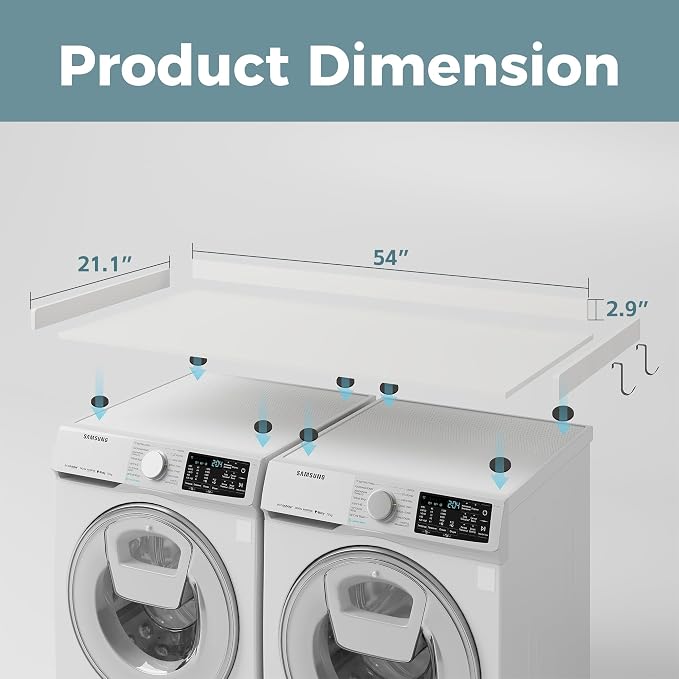 Washer Dryer Countertop, Wood Countertop - Image 3