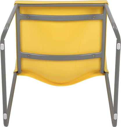 Flash Furniture HERCULES Series 5 Pack 880 lb. Capacity Yellow Full Back - Image 12