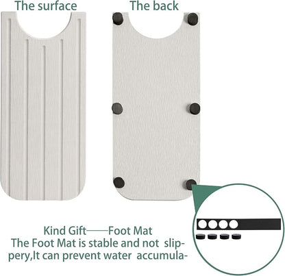 17inch x 4inch Kitchen Sink Faucet Mat, Water Absorbing Stone Faucet Splash - Image 7