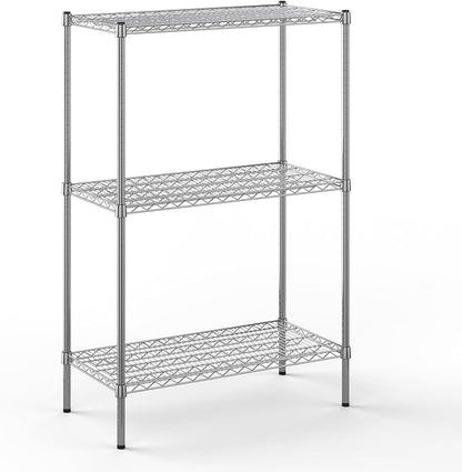 18" Deep x 36" Wide x 54" Height Wire Shelving Kit | 3-Tier | NSF Commercial by Regal+Altair