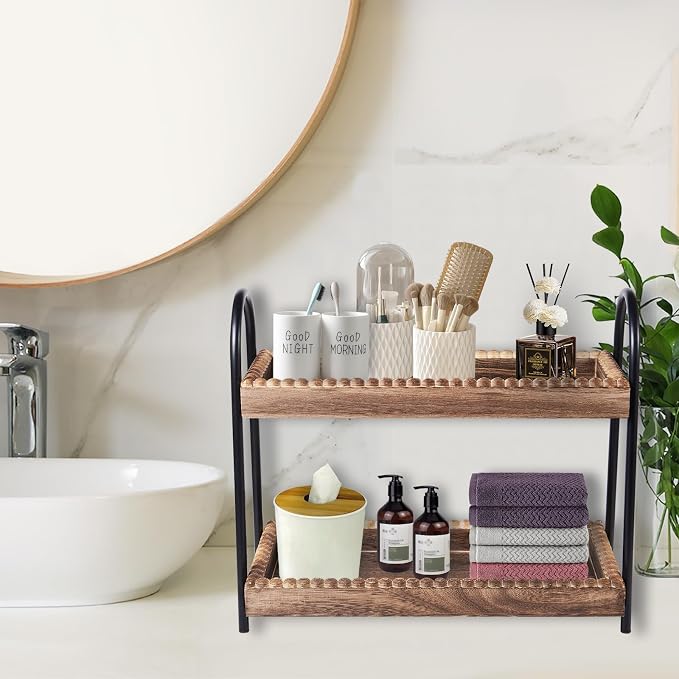 Bathroom Countertop Organizer, 2 Tier Vanity Organizer and Storage - Image 6