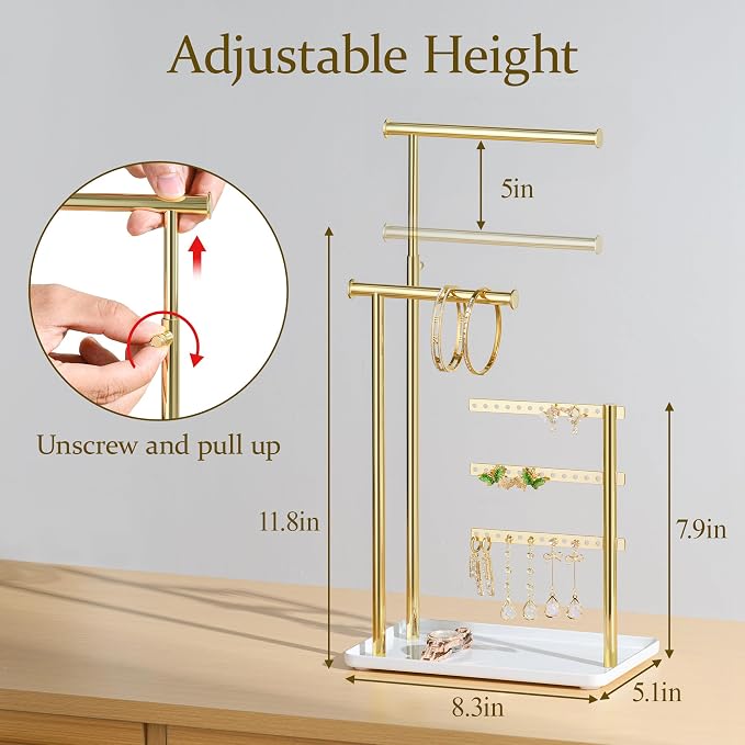 Jewelry Holder Organizer Stand - Image 3