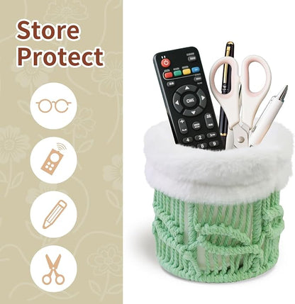 Glasses Holder for Nightstand Boho Decor Eyeglass Holder Stand for Office - Image 2