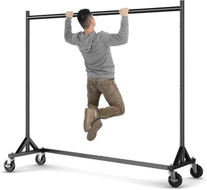 HOKEEPER Commercial Z Base Garment Rack Hold 500LBS Heavy Duty Clothing Rack by HOKEEPER