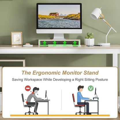 55 Inch Reversible L Shaped Computer Desk - Image 5