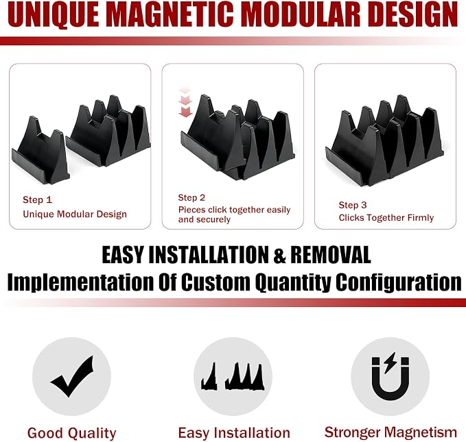 24 PCS Magnetic Modular Wrench Organizer Wrench Holder - Image 5