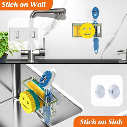 Sponge Holder Smiley Face, Sink Caddy, Sink Organizer - Image 7