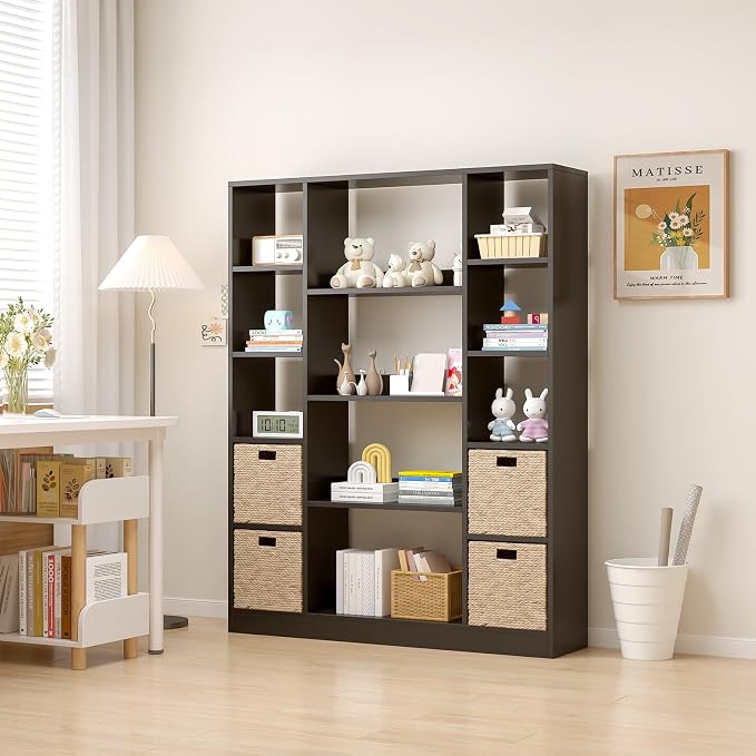 Cube Storage Bookcase with Base - Image 5