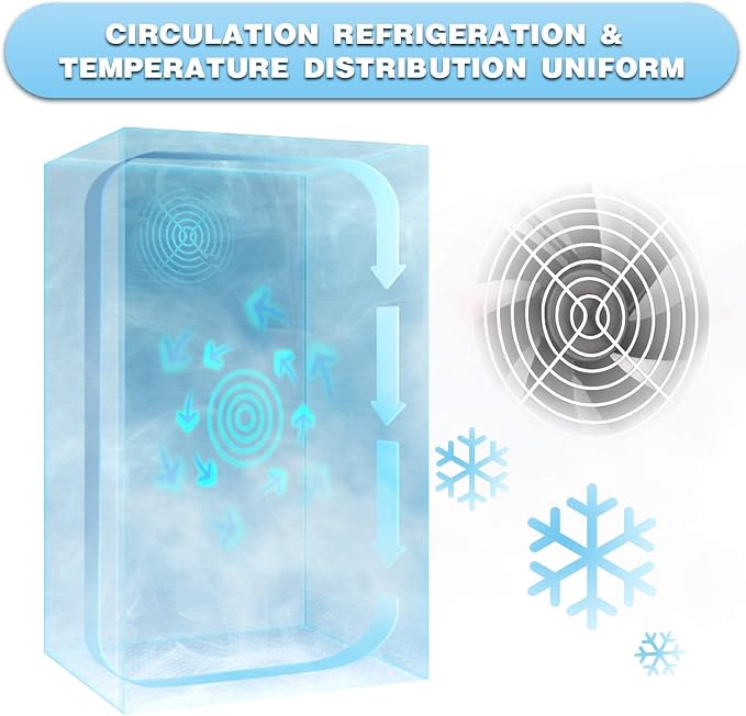 Antarctic Star Beverage Refrigerator Cooler -120 Can Glass Door Mini Fridge - Image 6