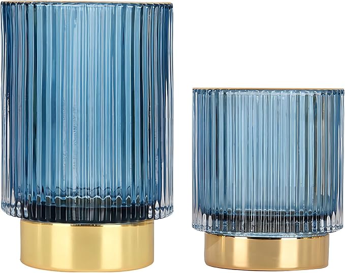 DASITON Makeup Brush holder Organizer, Crystal Cosmetic Makeup Brush Glass by DASITON