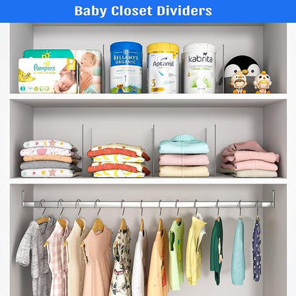 OKPOW Shelf Dividers Closet Organizer - Image 8
