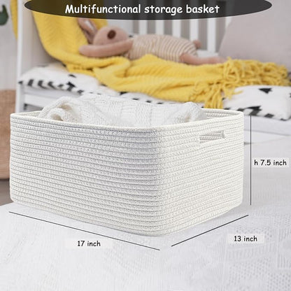 COMFY-HOMI 3 pcs Large Storage Baskets - Image 3