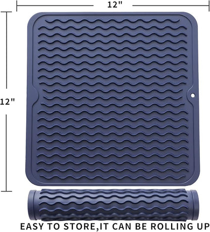 Silicone Dish Drying Mat for Multiple Usage, Easy clean, Eco-friendly, - Image 2