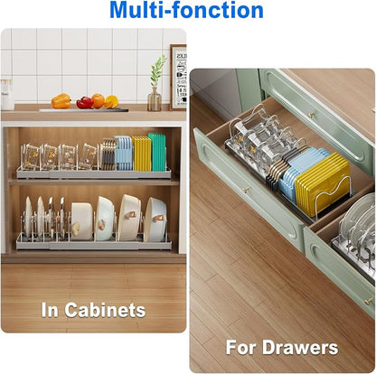 2 Pack Pots and Pans Organizer Under Cabinet - Image 3