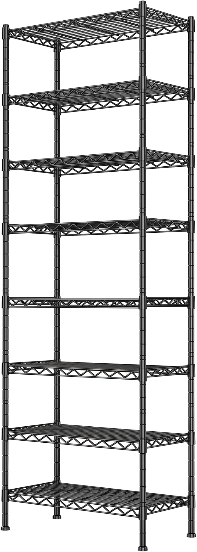 GIOTORENT 8-Wire Garage Shelving Storage Shelves, Kitchen Storage Adjustable by GIOTORENT