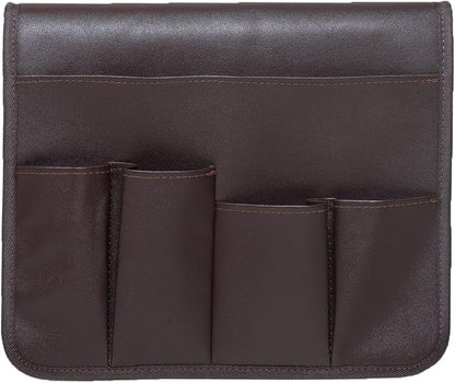 PU Leather Sofa Armrest Organizer, Armchair Magazine Holders, Waterproof Remote - Image 6