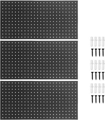 Keenso Metal Pegboard Wall Organizer, Heavy Duty Steel Pegboard, 4 Pack Panels - Image 6