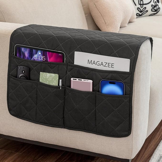 Remote Control Holder for Recliner Armchair Caddy Couch Armrest Organizer by DECKALY