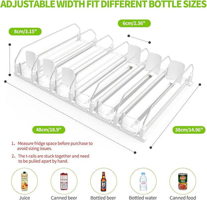 Coanto Drink Organizer for Fridge, Soda Can Dispenser for Refrigerator - Image 6