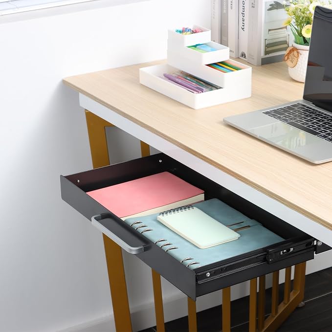 Under Desk Drawer Black 21" - Image 7