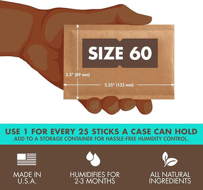 Boveda 75% Two-Way Humidity Control Packs – Size 60 – 20 Pack – Fix Major - Image 2
