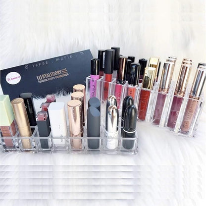 byAlegory Acrylic Lipstick & Acrylic Lip Gloss Organizer 48 Space Beauty - Image 6