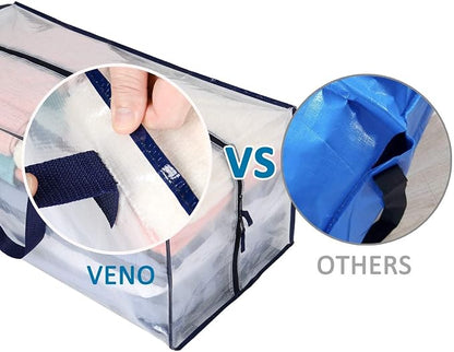VENO 6 Pack Moving Bags w/Backpack Straps, Heavy Duty, Moving Boxes Alternative - Image 7
