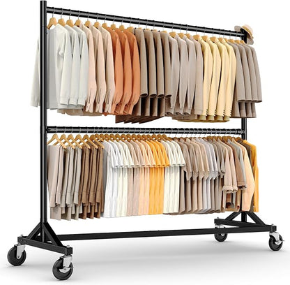 HOKEEPER Z Rack for Clothing Heavy Duty Clothes Rack Hold 550 LBS Commercial - Image 9