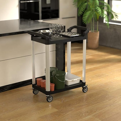 Black Utility/Bussing Cart - Image 2