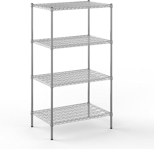 24" Deep x 36" Wide x 64" Height Wire Shelving Kit | 4-Tier | NSF Commercial by Regal+Altair