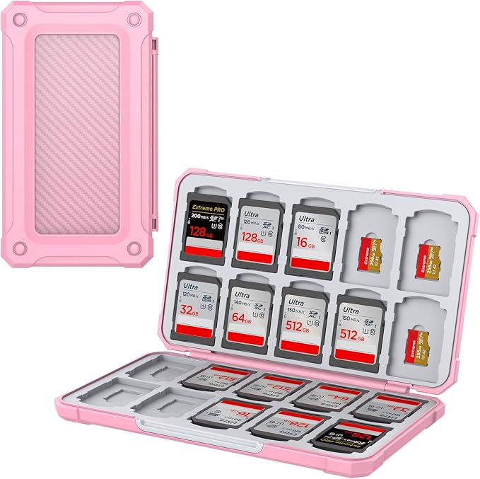 SD Card Holder Memory Card Case by Unknown