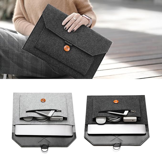 Laptop Sleeve Protective Case 11inch/13inch/15inch Shock Storage Bag - Image 3