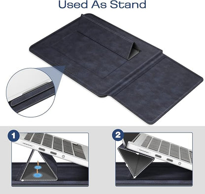 Fintie Sleeve Case for MacBook Air 13.6 A3240 A3113 A2681, Pro 14 A3434 A3401 - Image 4