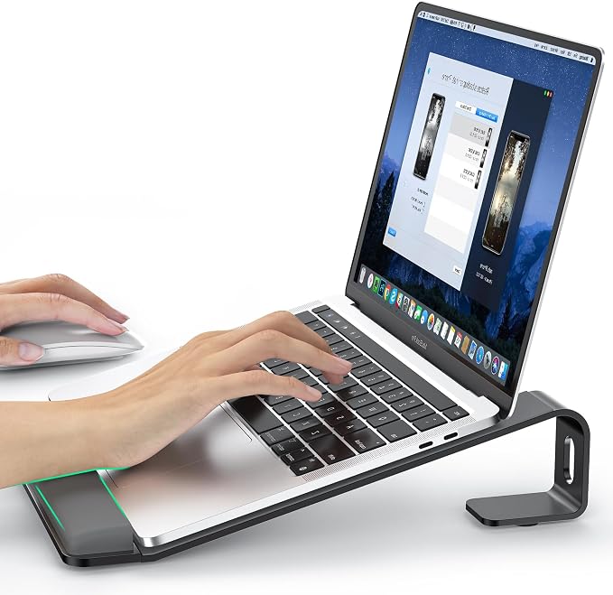 Laptop Stand for Desk, Metal Laptop Stand by LOXP