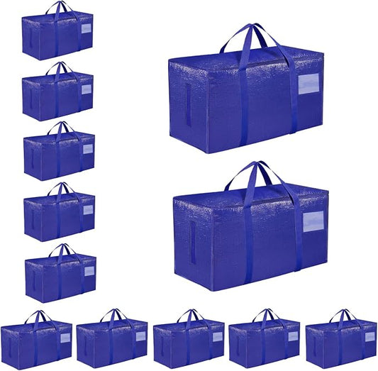 12 Pack-Extra Large Heavy Duty Moving Bags by Unknown