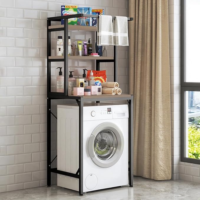 Gdrasuya10 3 Tier Over The Washer and Dryer Storage Shelf - Image 3