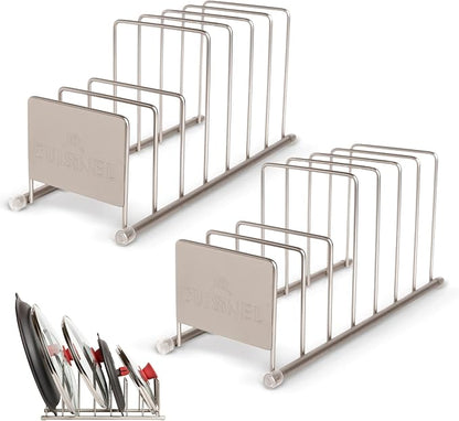 Cuisinel Lid and Dish Organizer Rack by Cuisinel