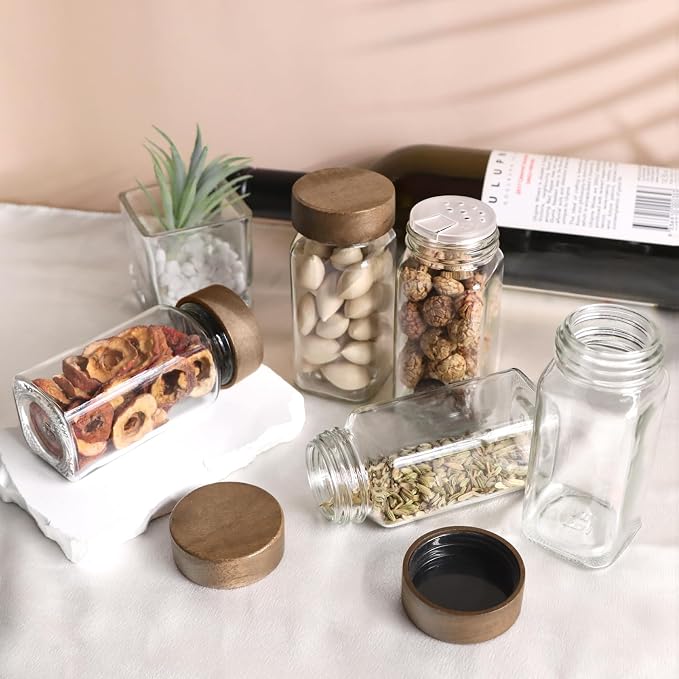 ZEHIQ 48Pcs Glass Spice Jars - Image 4