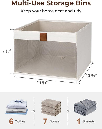 StorageWorks Closet Storage Bins, Storage Baskets - Image 2